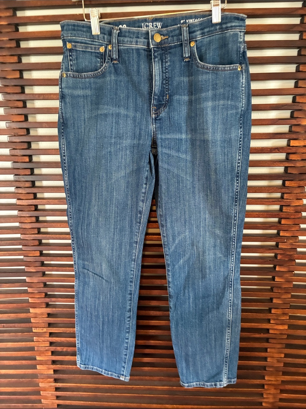 🎉NEW LISTING!🎉J. Crew Vintage Slim-Straight Jeans in Medium Blue Wash